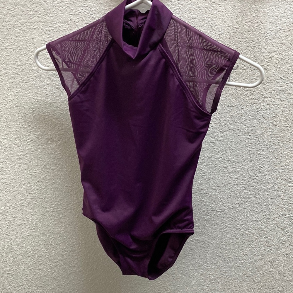 Balera Plum purple leotard.  Size MC. NWOT.